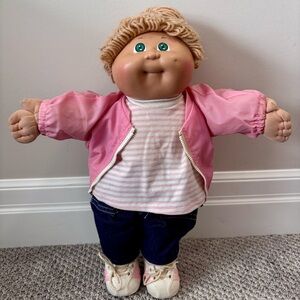 Vintage Cabbage Patch Doll with outfit and shoes